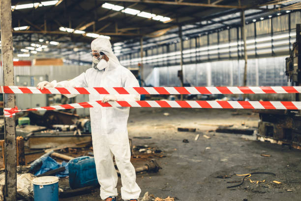 Professional Trauma Scene Cleanup technician working in Castro Valley, CA